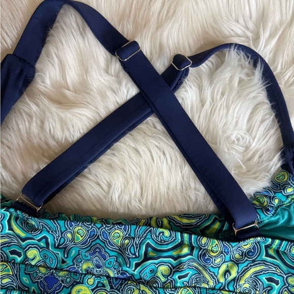 Title Nine one piece swimsuit with criss cross straps Size Large - Picture 7 of 13